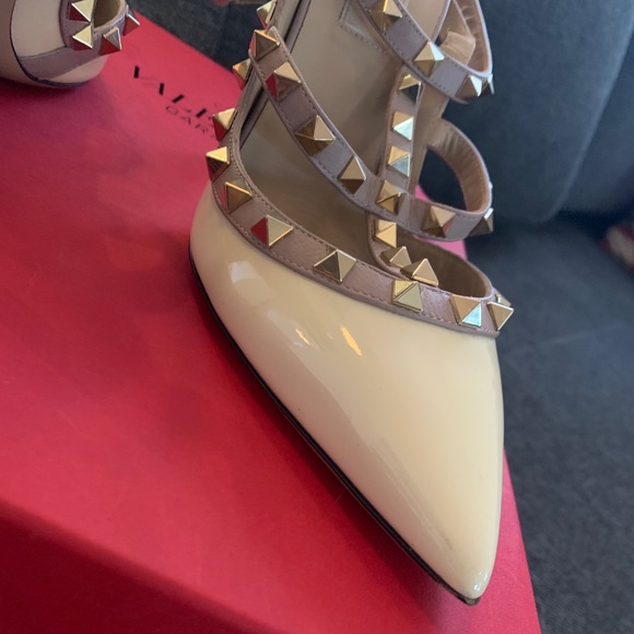 Valentino Rockstud Slingback Pump 100MM - Picture 3 of 5